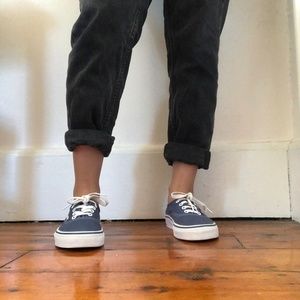 Blue Authentic Vans
